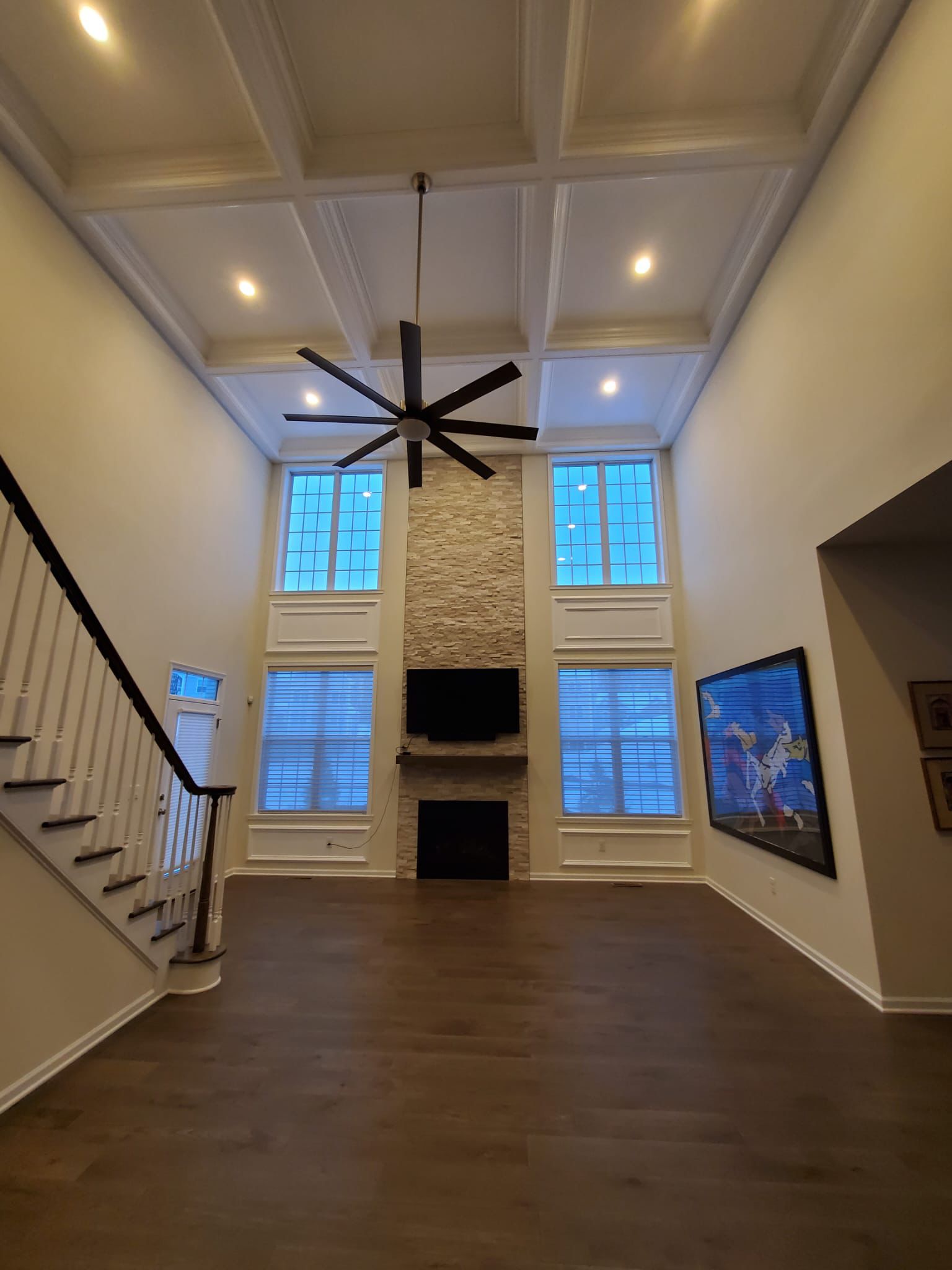 Bathroom renovation with modern fixtures